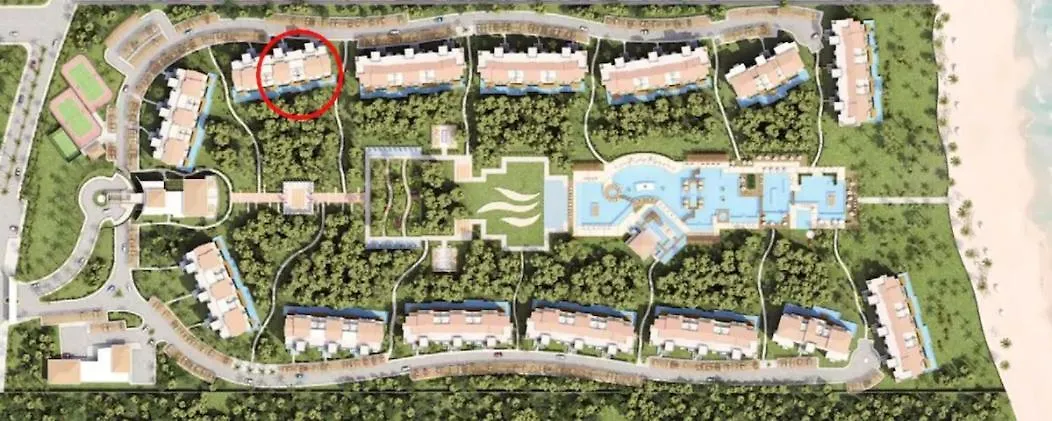 Luxury Beachfront Resort At Mareazul Playa del Carmen Apartment